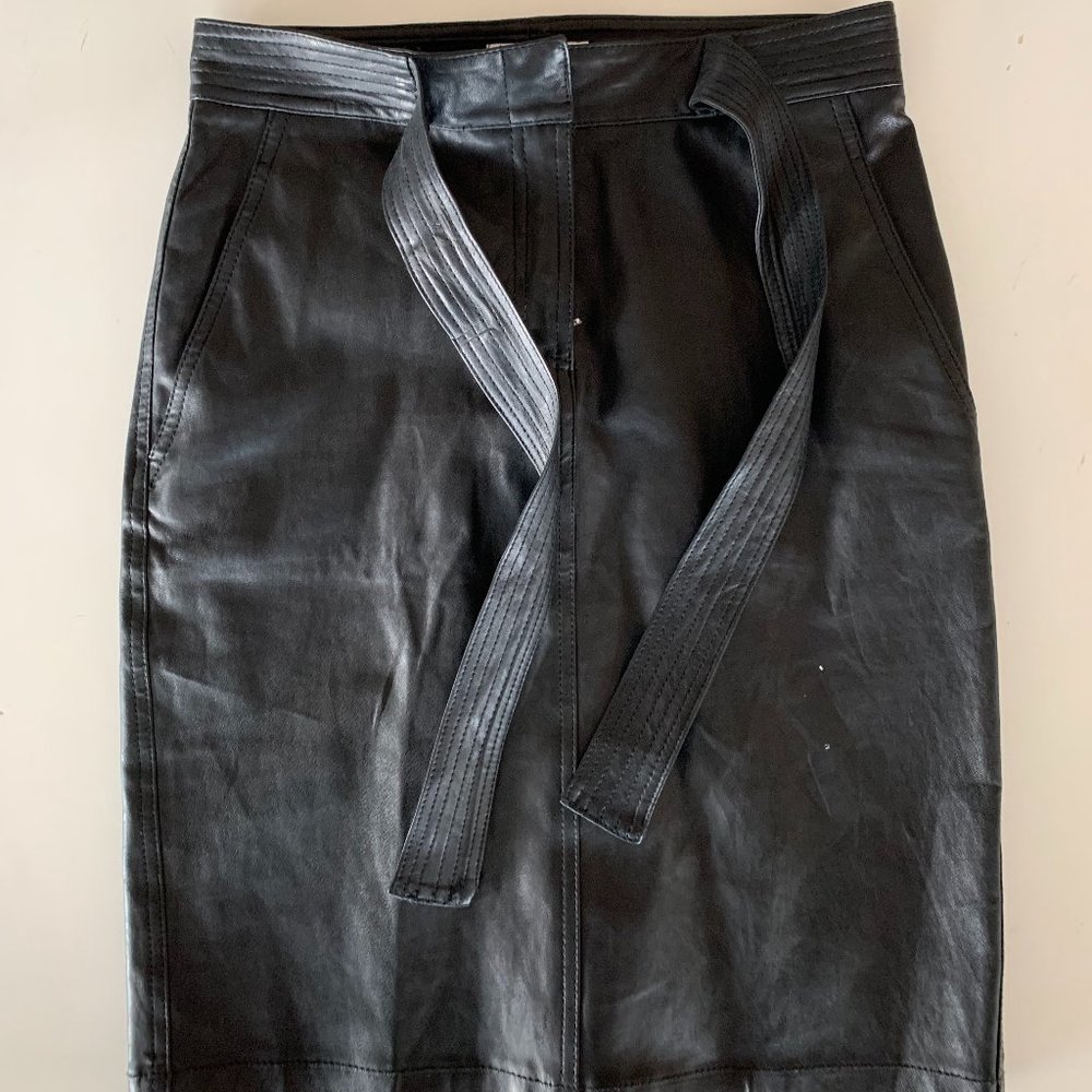 A.L.C Leather Skirt